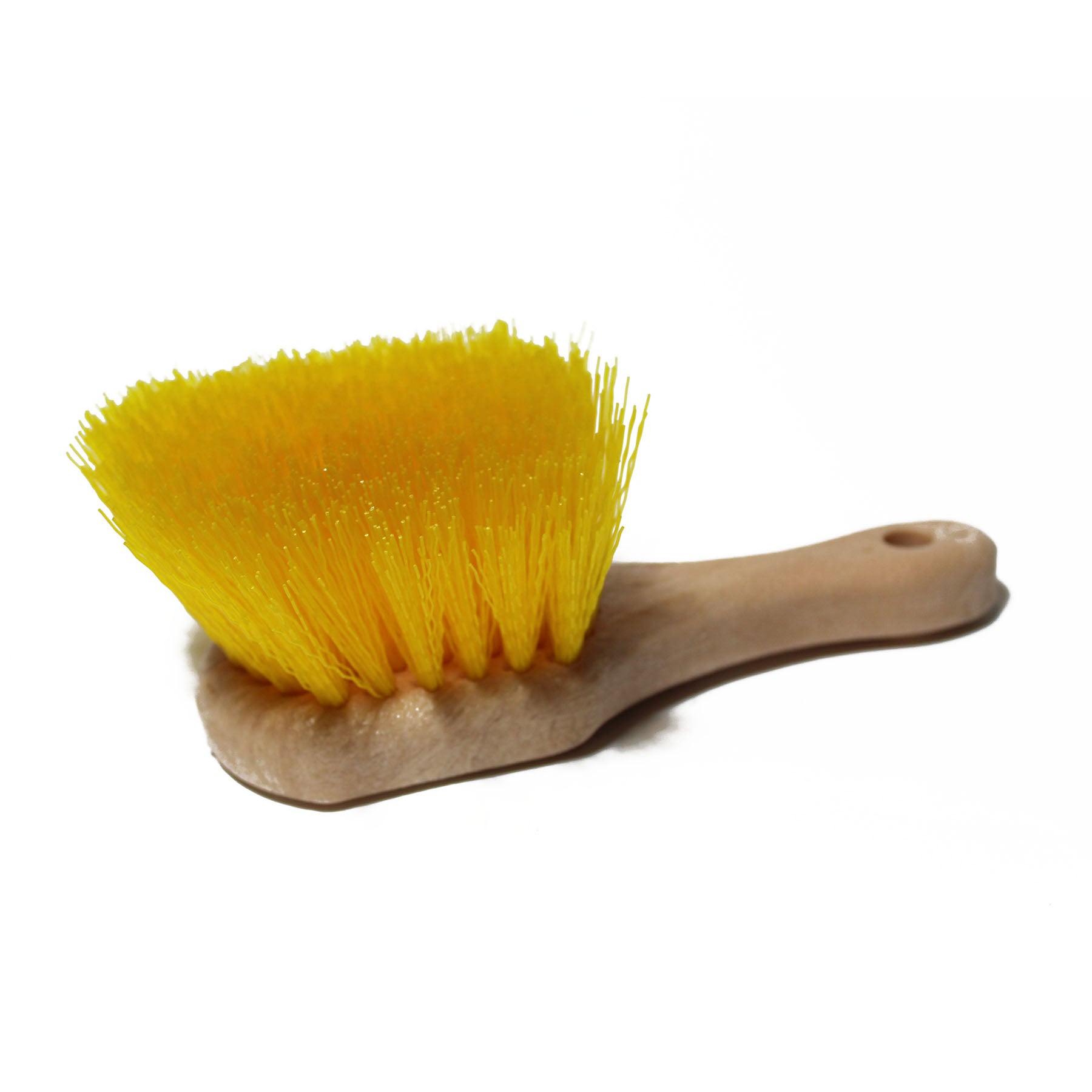 Premium Yellow Hard Bristle Brush