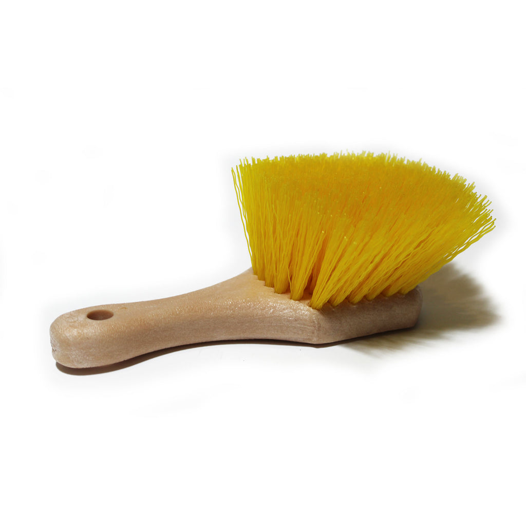Premium Yellow Hard Bristle Brush