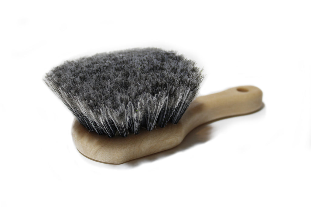 Premium Gray Soft Bristle Brush
