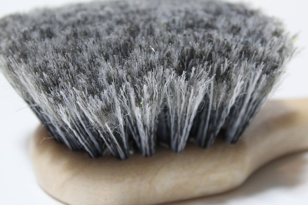 Premium Gray Soft Bristle Brush