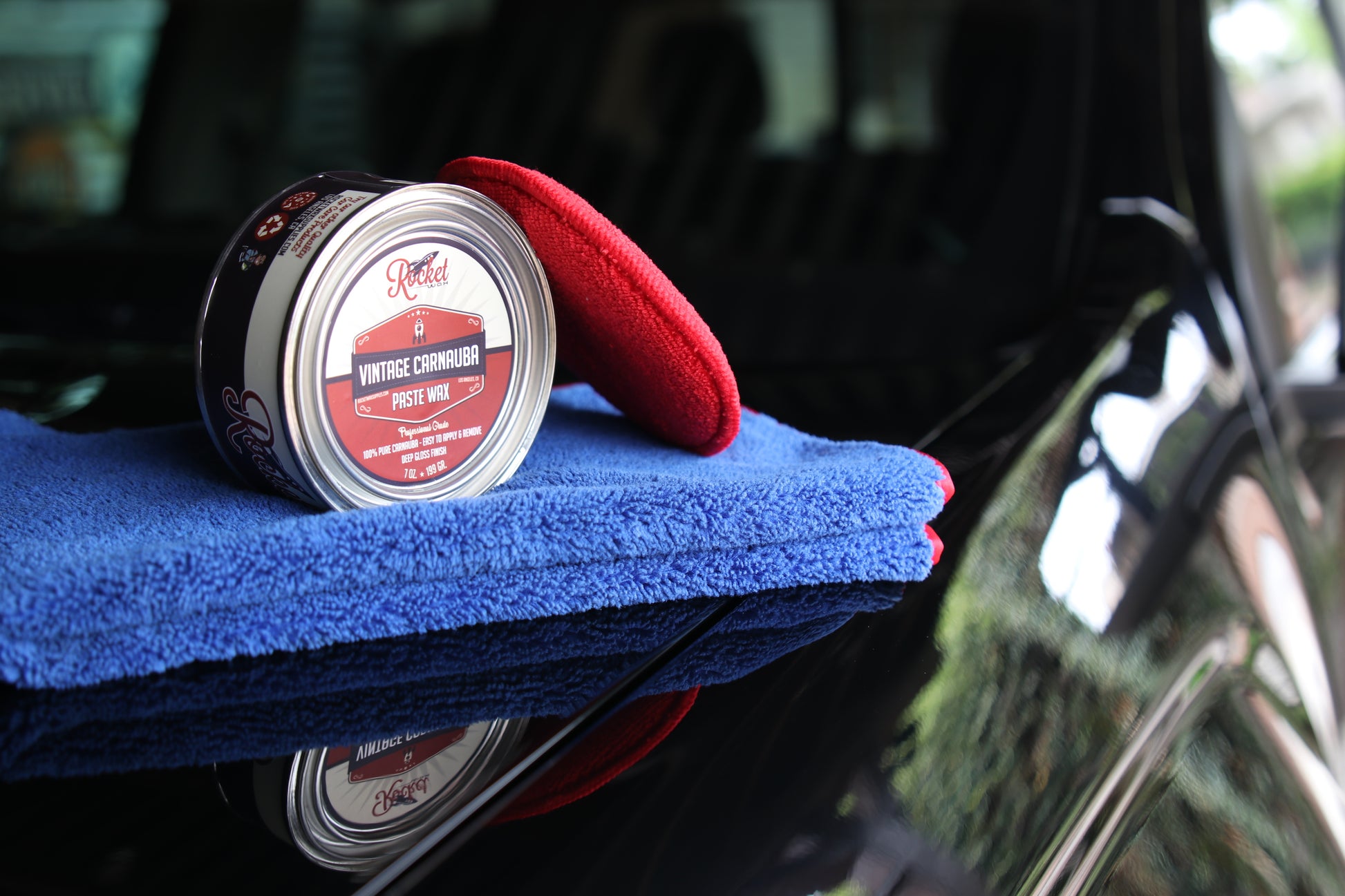 Vintage Carnauba Paste Wax + Applicator