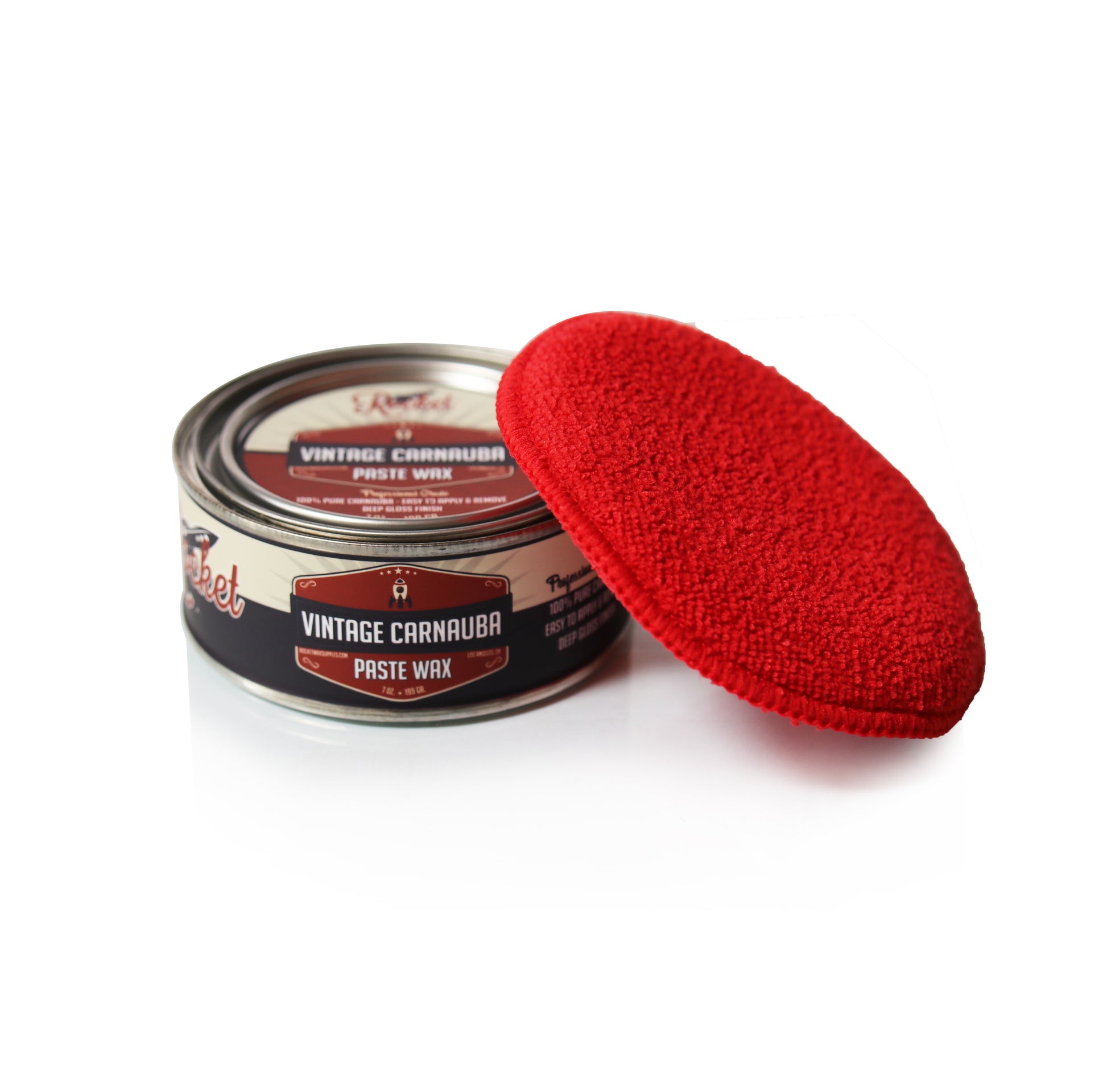 Vintage Carnauba Paste Wax + Applicator