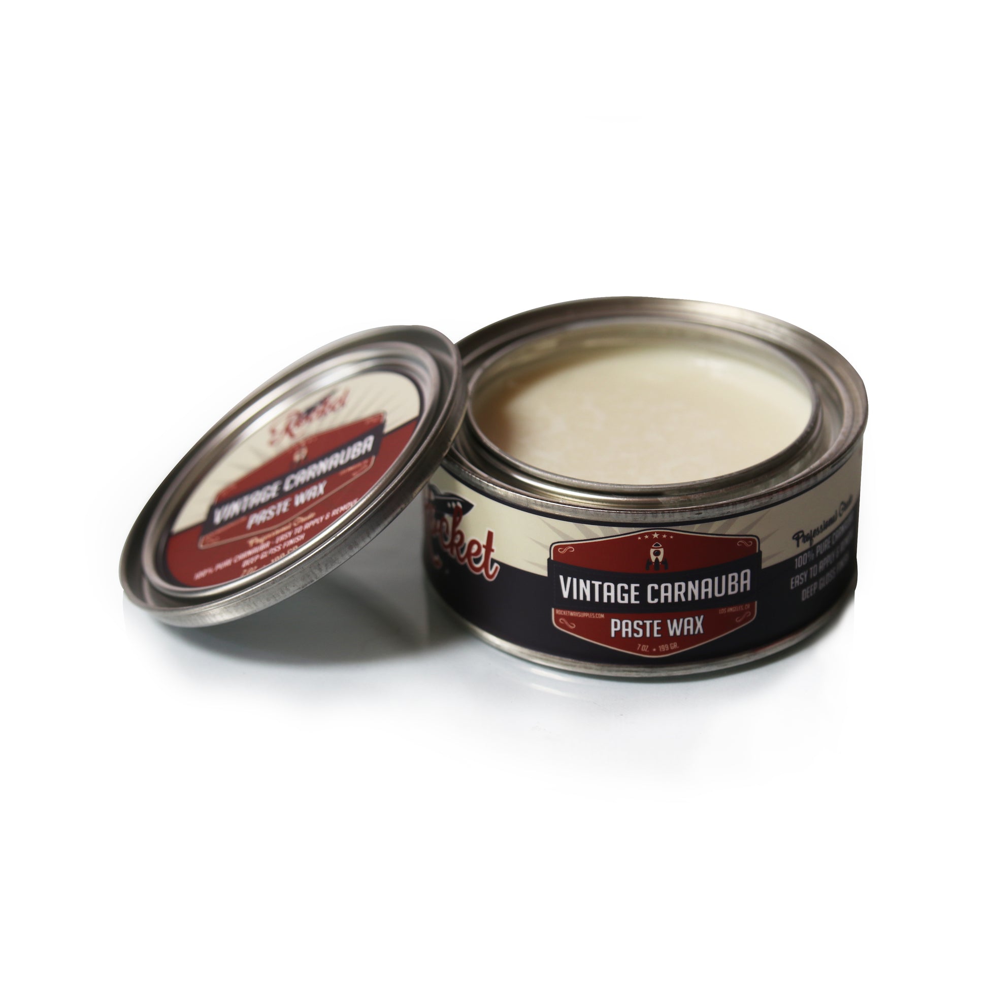 Vintage Carnauba Paste Wax + Applicator